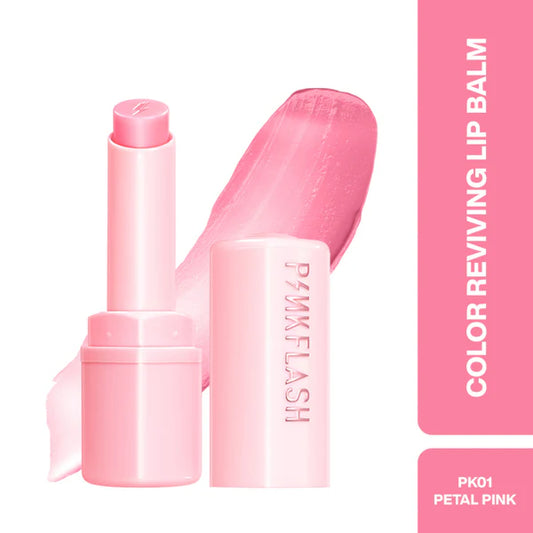 PINKFLASH Color Reviving Lip Balm - Hot Pk01 Petal Pink - 2.8 gm