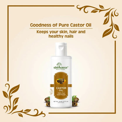 Earth Science Ayurveda 100% Pure Castor Oil - 150 ml