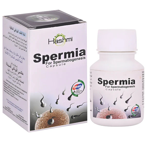 Hashmi Spermia Capsules – May Support Energy Levels, Vitality, and Physical Strength in Men - 20 caps
