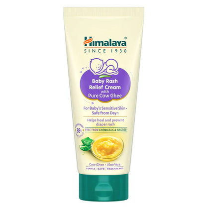Himalaya Herbals Baby Rash Relief Cream with Pure Cow Ghee - 20 gm