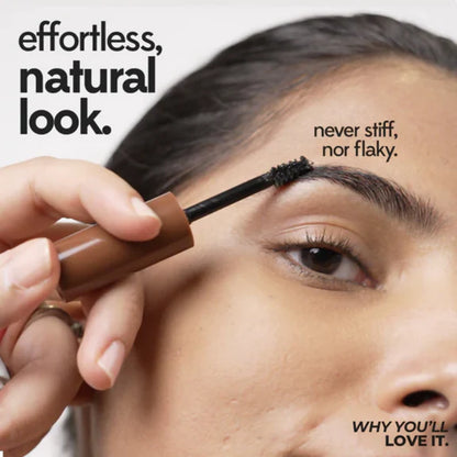 Ruby's Organics Tinted Eyebrow Gel - Dark Brown - 6 ml