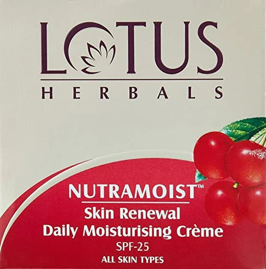 Lotus Herbals Nutramoist Skin Renewal Daily Moisturising