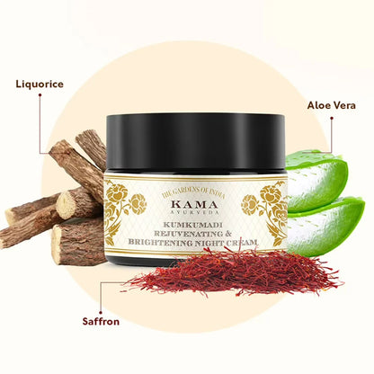 Kama Ayurveda Rejuvenating & Brightening Ayurvedic Night Cream