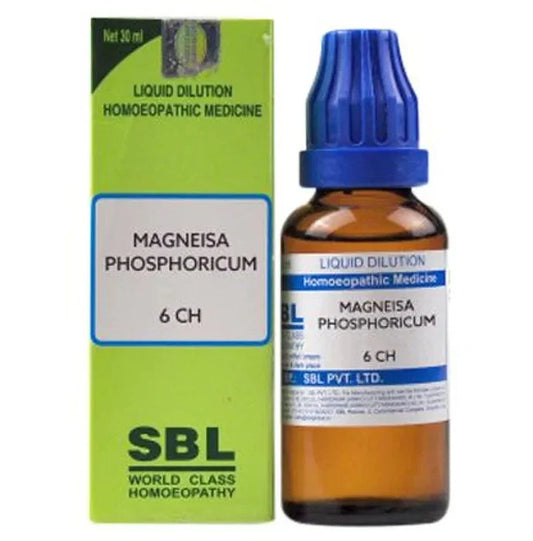 SBL Homeopathy Magnesia Phosphoricum Dilution -6 CH - 30 ml