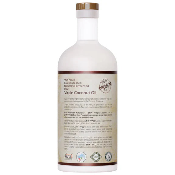 Pure Nutrition Cold Pressed Raw Virgin Coconut Oil - 750 gm