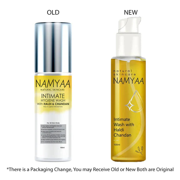 Namyaa Haldi Chandan Intimate Hygiene Wash - 100 ml