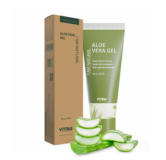 Vitro Naturals Aloe Vera Gel - 100 gm