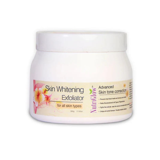 NutriGlow Skin Whitening Facial Exfoliator - 300 gm