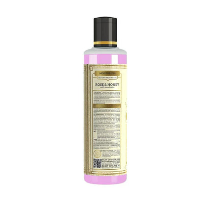 Khadi Natural Rose & Honey Herbal Moisturizer - 210 ml