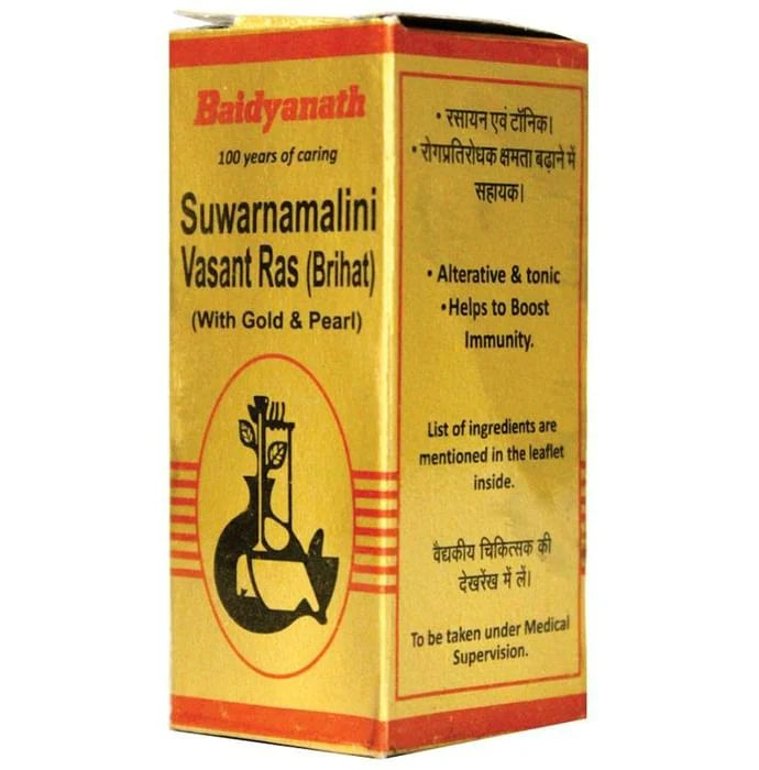 Baidyanath Suwarnamalini Vasant Ras (Brihat)