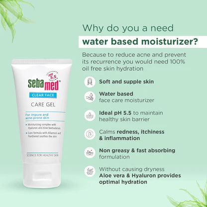 Sebamed Clear Face Care Gel - 50 ml
