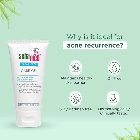Sebamed Clear Face Care Gel - 50 ml