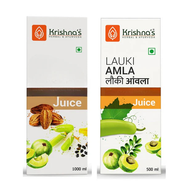 Krishna's Herbal & Ayurveda Lauki Amla Juice - 500 ml