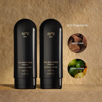 82??E By Deepika Padukone Face, Beard and Body Cleanser, Vegan & Cruelty Free