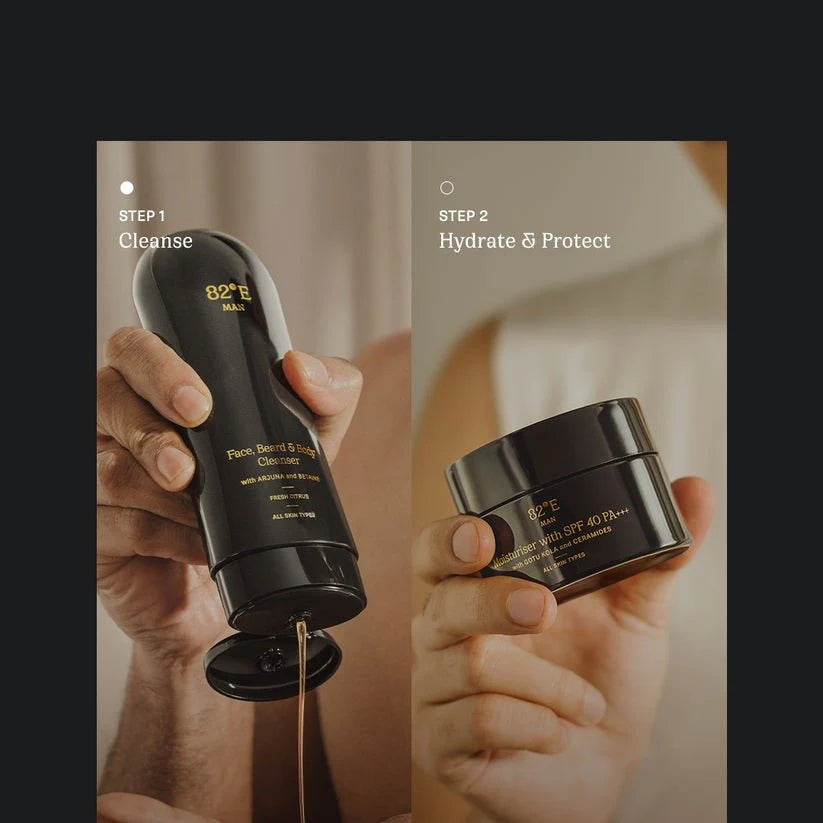 82°E By Deepika Padukone Face, Beard and Body Cleanser, Vegan & Cruelty Free