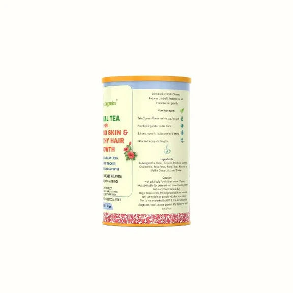 Teja Organics Skin Glow & Hair Growth Herbal Tea - 50 gm