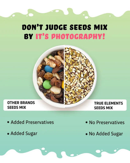 True Elements 5 in 1 Super Seeds Mix - 125 gm