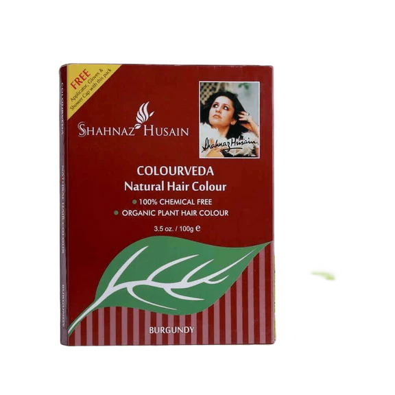 Shahnaz Husain Colourveda Natural Hair Colour - 100 gm - Dark Brown