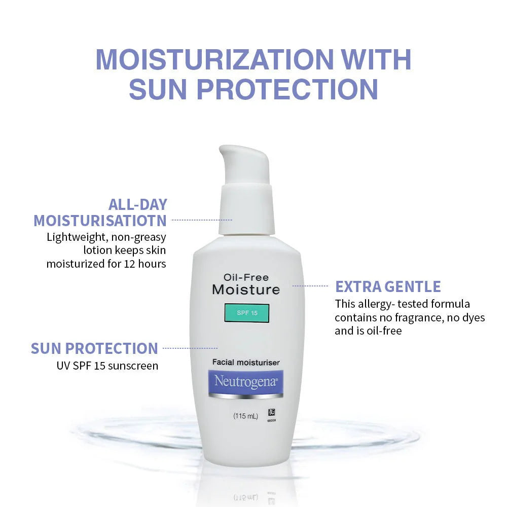 Neutrogena Oil-Free Moisture SPF 15 - 100 ml