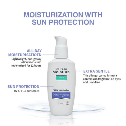 Neutrogena Oil-Free Moisture SPF 15 - 100 ml
