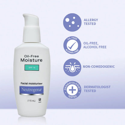 Neutrogena Oil-Free Moisture SPF 15 - 100 ml