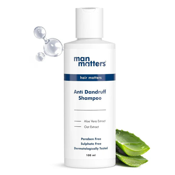 Man Matters 2% Ketoconazole Anti Dandruff Shampoo, Cruelty Free, Vegan, No Side Effects - 100 ml - Pack of 1