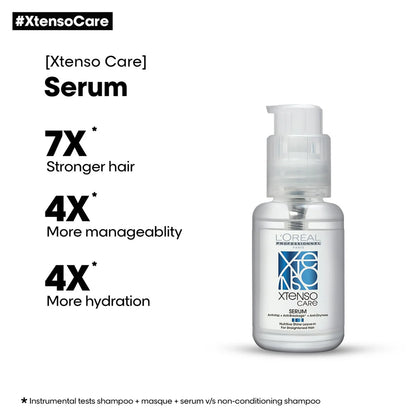 L'Oreal Paris Professionnel Xtenso Care Serum For Straightened Hair With Pro Keratin & Incell Technology -50 ml
