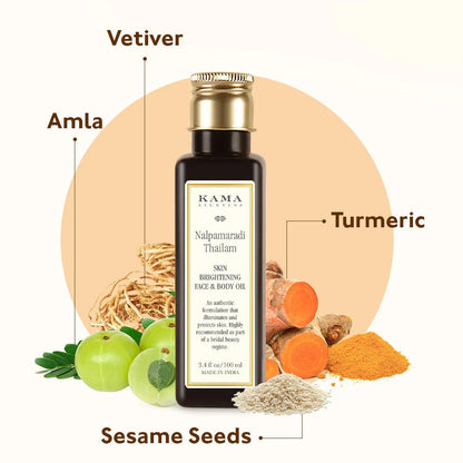 Kama Ayurveda Nalpamaradi Thailam Skin Brightening Treatment