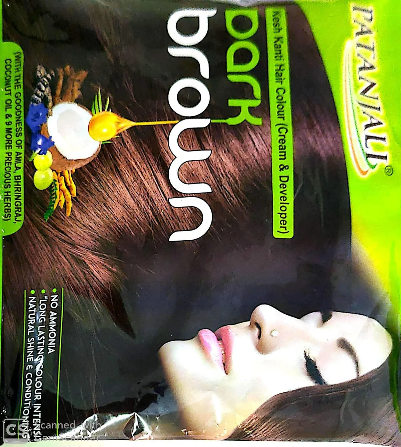 Patanjali Kesh Kanti Hair Colour (Cream & Developer) - Dark Brown -Dark Brown