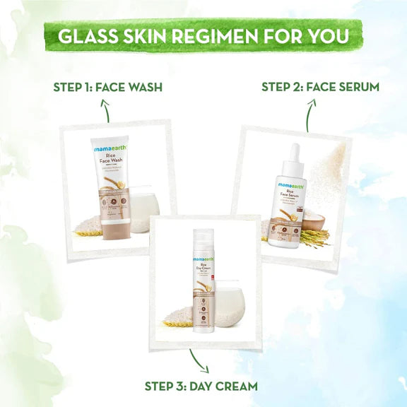 Mamaearth Rice Face Wash With Rice Water & Niacinamide - 100 ml