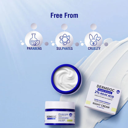 Dermdoc 2% Kojic Acid Night Cream - 50 gm