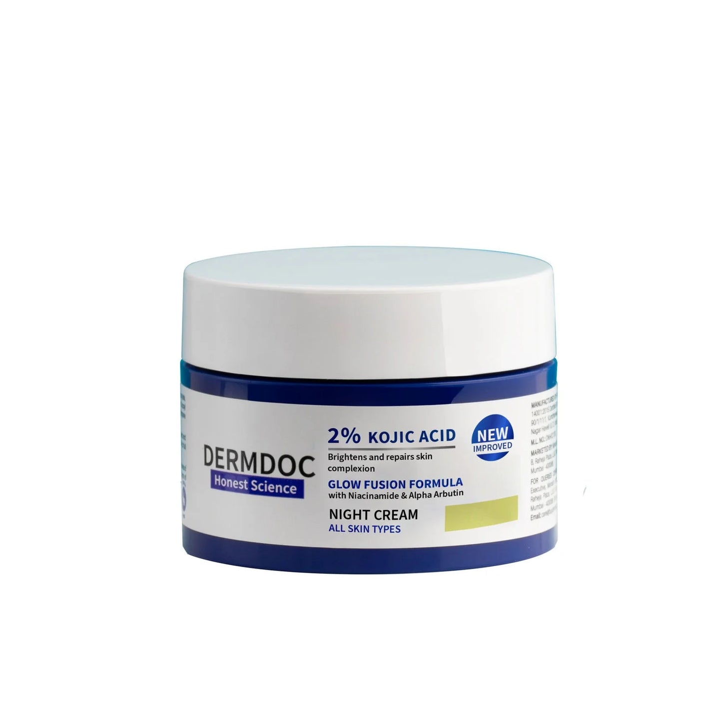Dermdoc 2% Kojic Acid Night Cream - 50 gm