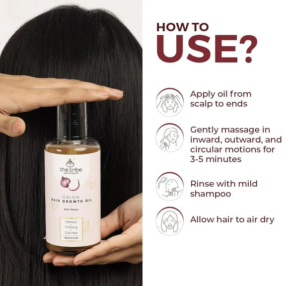 The Tribe Concepts Onion Hair Growth Oil - 100 ml