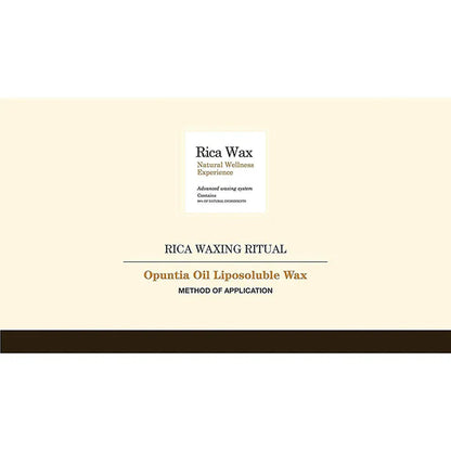 Rica White Chocolate Liposoluble Wax for Dry Skin With Natural Beeswax - 800 ml