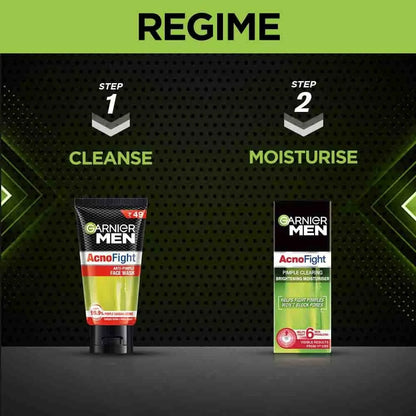 Garnier Men Acno Fight 6-in-1 Anti-Pimple Face wash