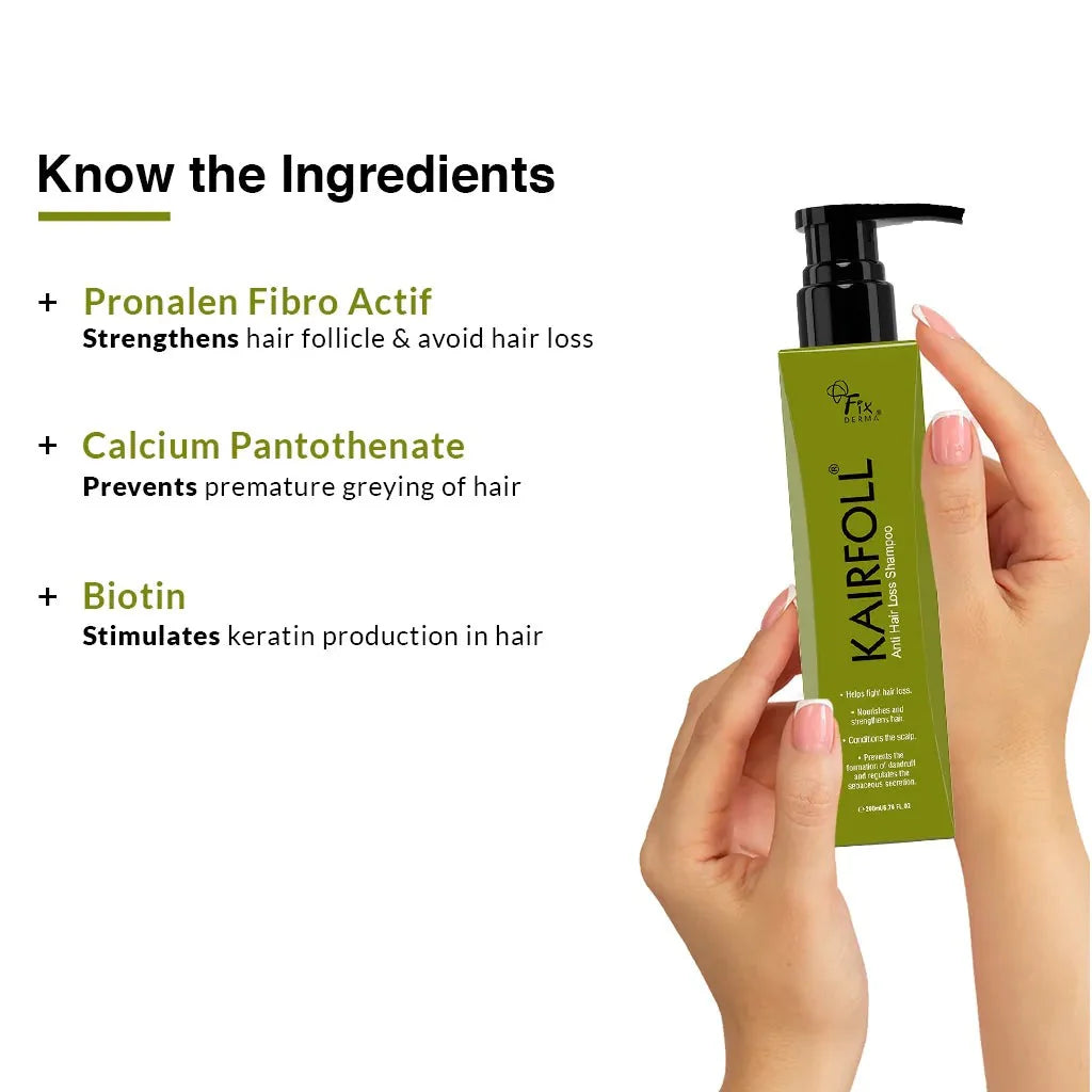 Fixderma Kairfoll Anti Hair Loss Shampoo