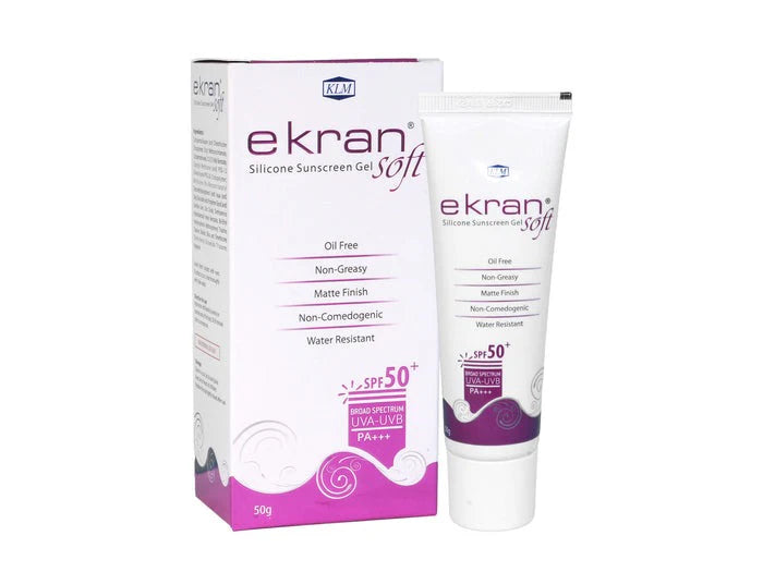 KLM Ekran Soft Silicone Sunscreen Gel SPF 50+ - 50 gm