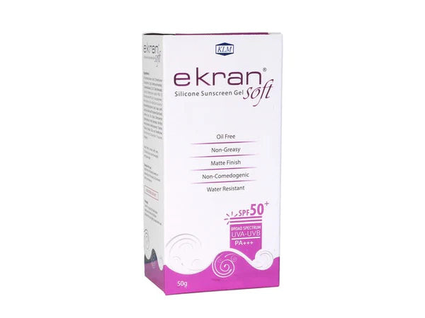 KLM Ekran Soft Silicone Sunscreen Gel SPF 50+ - 50 gm