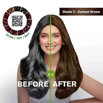 Garnier Color Naturals Ultra Hair Color - 7.3 Golden Brown - 55ml + 50gm