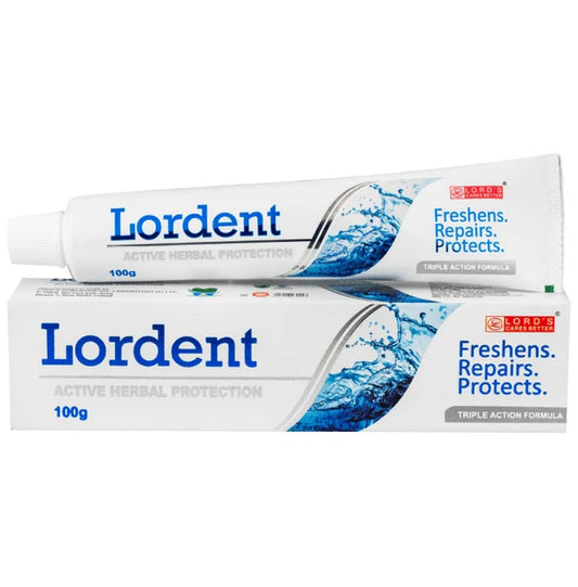 Lord's Homeopathy Lordent Toothpaste - 100 gm