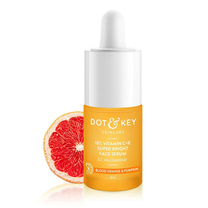 Dot & Key 10% Vitamin C+E Super Bright Face Serum With 5% Niacinamide, Glows Skin - 30 ml