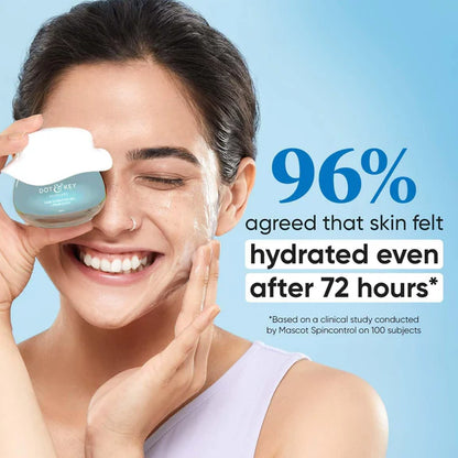 Dot & Key 72 Hr Hydrating Probiotic Face Gel With With Hyaluronic Acid, Kombucha & Rice Water - 60 ml