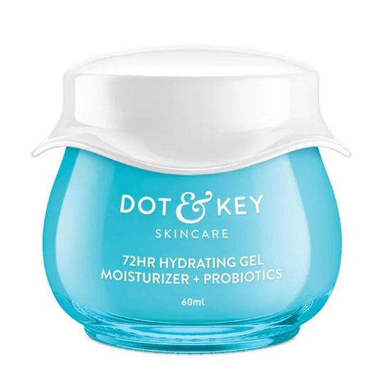 Dot & Key 72 Hr Hydrating Probiotic Face Gel With With Hyaluronic Acid, Kombucha & Rice Water - 60 ml