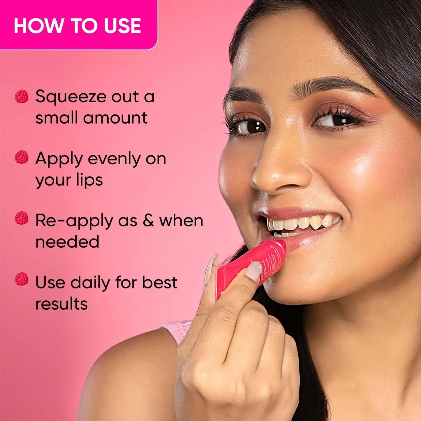 Dot & Key Barrier Repair Ceramide & Peptide SPF 50 Lip Balm - Plush Pink, UVA+UVB - 10 gm