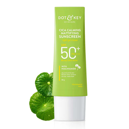 Dot & Key Cica + Niacinamide Face Sunscreen SPF 50 PA+++ - 50 gm