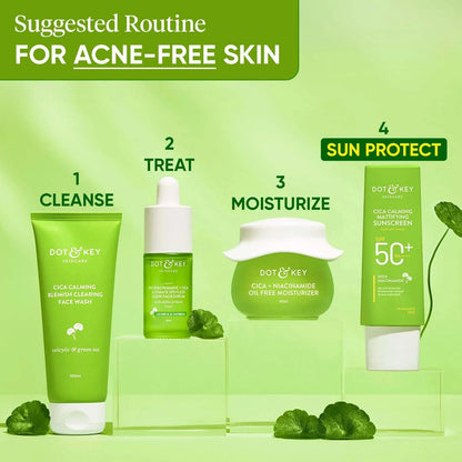 Dot & Key Cica + Niacinamide Face Sunscreen SPF 50 PA+++ - 50 gm