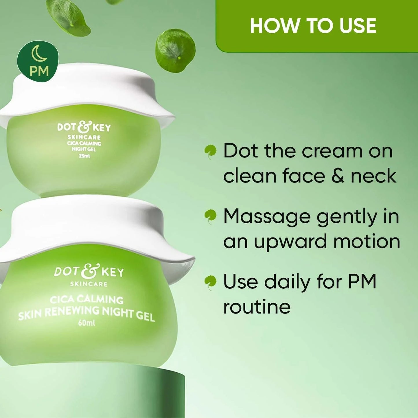 Dot & Key CICA Niacinamide Night Gel - 60 ml