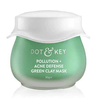 Dot & Key Pollution + Acne Defense Green Clay Face Mask - 85 gm