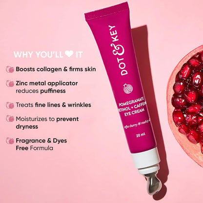 Dot & Key Pomegranate + Caffeine Retinol Eye Cream - 20 ml