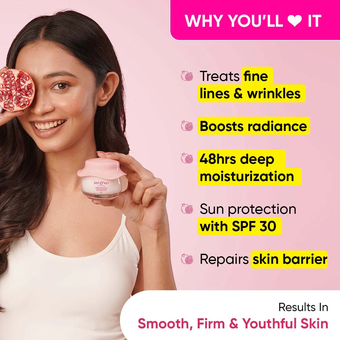 Dot & Key Pomegranate Miracle Vitamin E Revitalizing Moisturizer - 60 ml